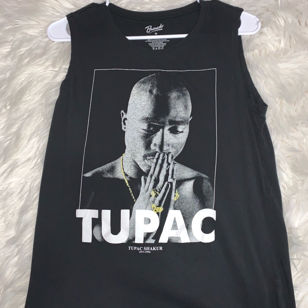 Tupac Muscle Tank Top